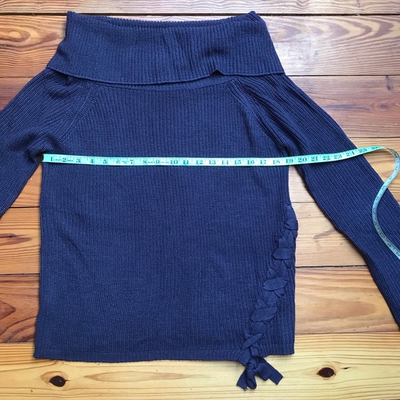 Fever Eggplant Knit Sweater, EUC, L - Picture 12 of 16